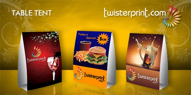 table tents